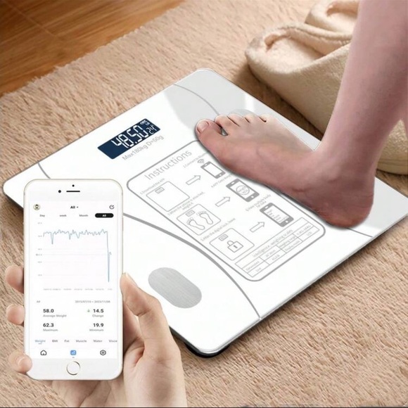 Digital Bathroom Scale with LCD Display with bluetooth - Picture 5 of 12